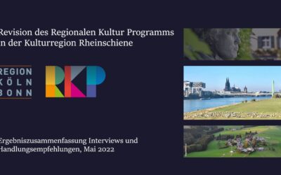 Revision des Arbeitsfeldes Kultur für die Region Köln / Bonn